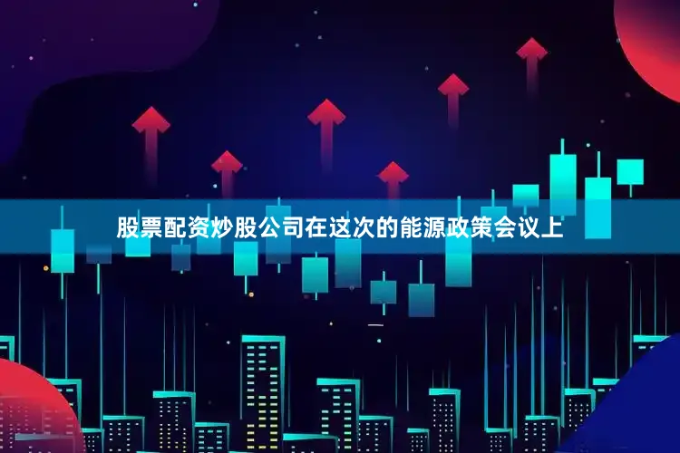 股票配资炒股公司在这次的能源政策会议上